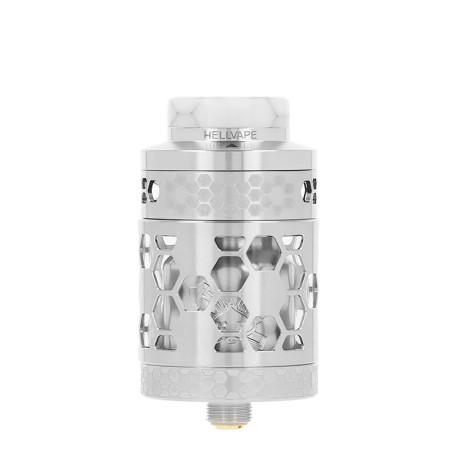L'atomiseur Dead Rabbit 4 RTA Pro de Hellvape en Acier
