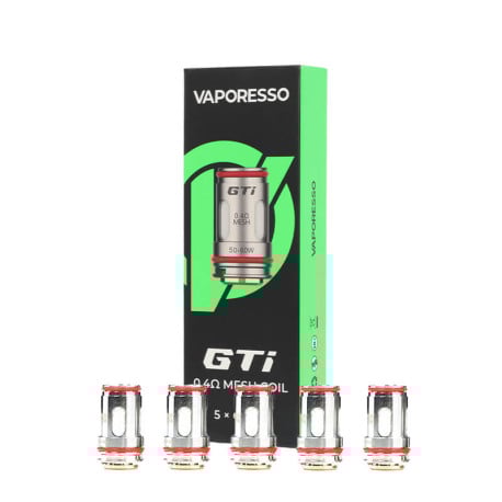 Résistances GTI (x5) iTank Vaporesso en 0.4Ω
