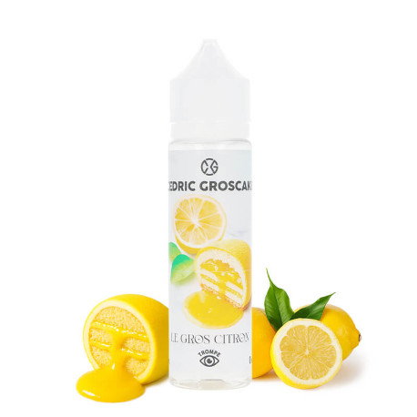 Le e-liquide Le Gros Citron par Cédric Groscake en 50ml