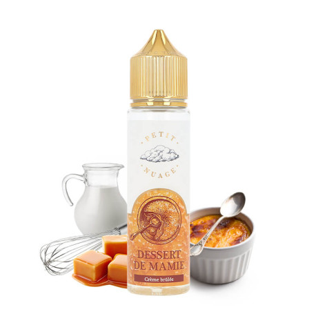Le e-liquide Le Dessert de Mamie Petit Nuage de Levest en 50ml