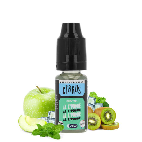 Le concentré AL K'Pomme Cirkus par VDLV en 10ml