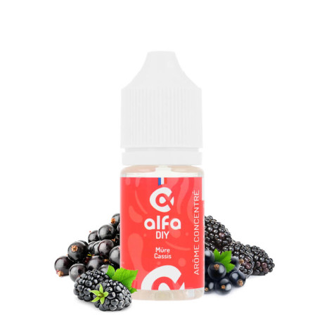 Le concentré Mûre Cassis par Alfaliquid