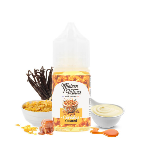 Le concentré Céréales Custard de Maison Velours en 30ml