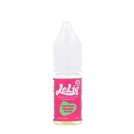 Le e-liquide Pastèque Mangue Pêche Le Liq par Lost Vape en 10ml