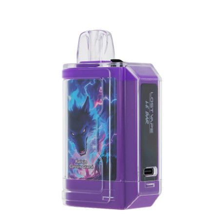 La Puff Rechargeable Le Bar 45K Raisin Cassis Glacé de Lost Vape