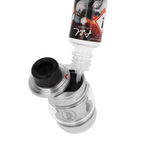 Le remplissage du clearomiseur Z Sub-Ohm 5 de Geekvape