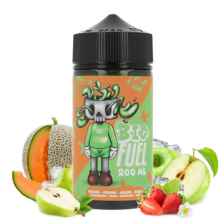 Le e-liquide Fraise Pomme Melon Poire par Big Fuel en 200ml