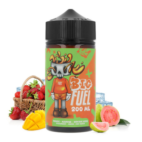 Le e-liquide Goyave Rose Fraise Mangue de Big Fuel en 200ml