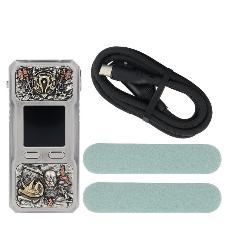 Le contenu de la boîte de la box Rayden 220 Limited Edition de BD Vape