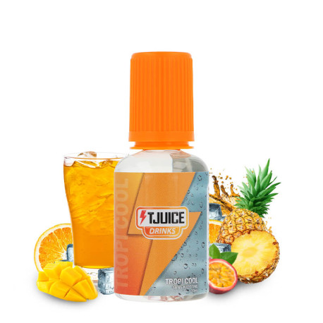Le concentré Tropi Cool Drinks de chez T-Juice en 30ml