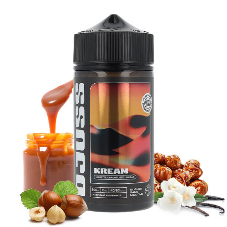 Le e-liquide Kream de Djuss en 200ml