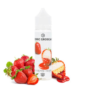 Le e-liquide La Grosse Fraise de Cédric Groscake en 50ml
