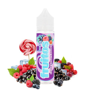 Le e-liquide Cassis Fruits Rouges Fresh de Fruitos en 50ml