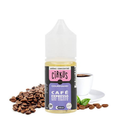 Le concentré Café Expresso Cirkus par VDLV en 30ml