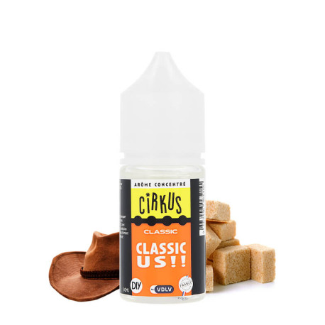 Le concentré Classic US Cirkus de VDLV en 30ml