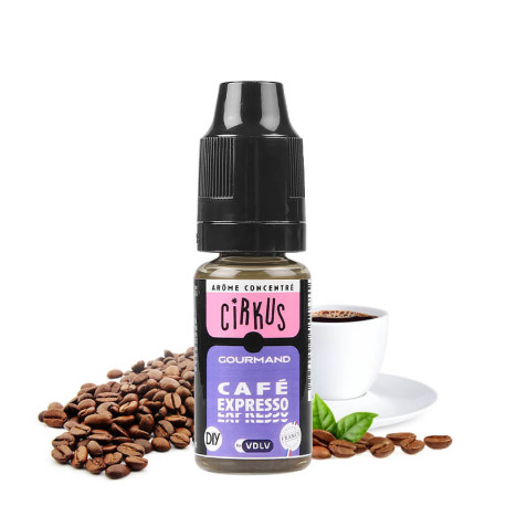 Le concentré Café Expresso Cirkus par VDLV en 10ml