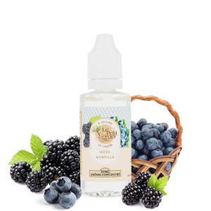 Le concentré Mûre Myrtille Le Petit Verger de Savourea en 30ml