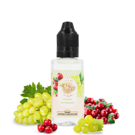 Le concentré Raisin Cranberry Le Petit Verger par Savourea en 30ml