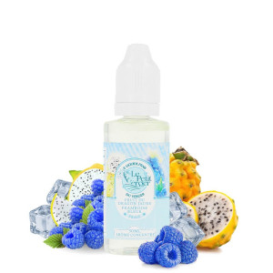 Le concentré Fruit Du Dragon Jaune Framboise Bleue Frais Le Petit Verger par Savourea en 30ml