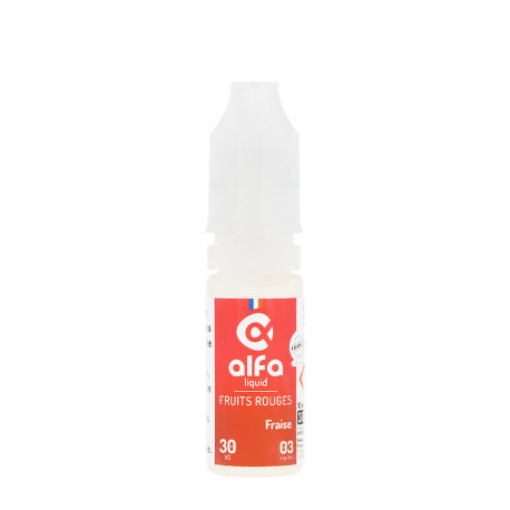 Le e-liquide Miss Fraise par Alfaliquid