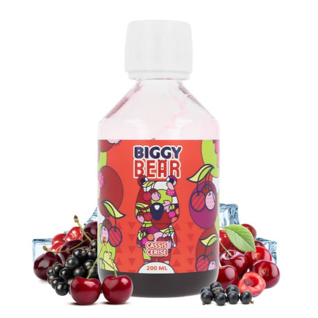 Le e-liquide Cassis Cerise Biggy Bear de Secret's Lab en 200ml