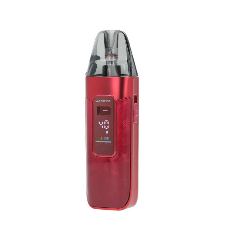 Le pod Luxe X3 de Vaporesso en Sheer Red