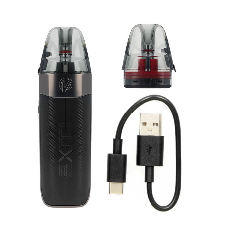 Le contenu de la boîte du pod Luxe X3 de Vaporesso