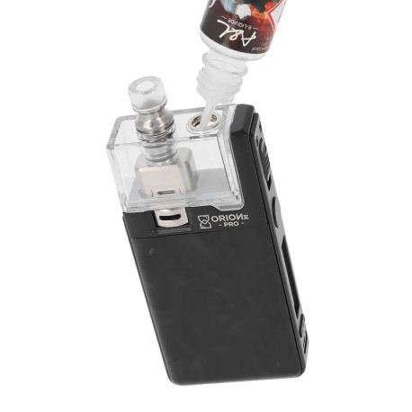 Le remplissage du kit pod Orion II Pro +RBA de LVE