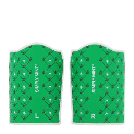 Les deux cartouches incluses avec la puff rechargeable Ultra Max Simply Mint 25K de Al Fakher