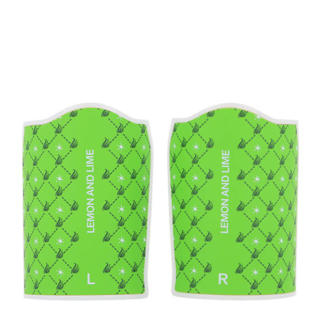 Les deux cartouches de la Puff Rechargeable Ultra Max Lemon and Lime 25K Starbuzz par Al Fakher