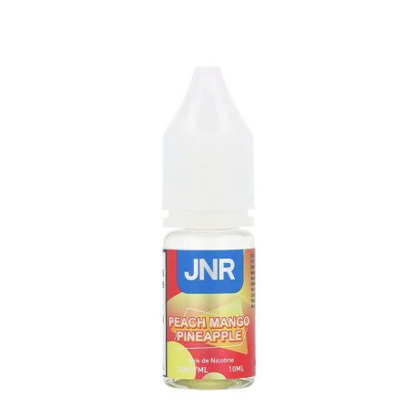 Le e-liquide Peach Mango Pineapple Falcon-X Plus Joker de JNR en sels de nicotine 20mg/ml