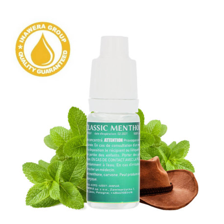 L'arôme Classic Menthol par Inawera en 10ml