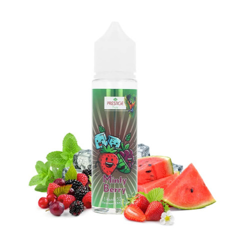 Le e-liquide Minty Berry Oasis de Prestige Fruits en 50ml