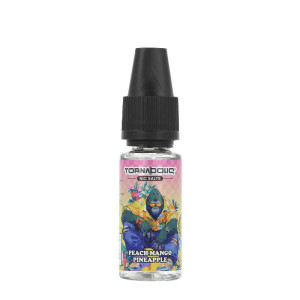 Le e-liquide Peach Mango Pineapple de Tornadoliq 10ml en sels de nicotine 10 ou 20mg/ml