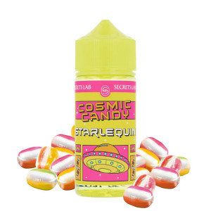 Le e-liquide Starlequin 50ml Cosmic Candy de Secret's Lab en 0mg