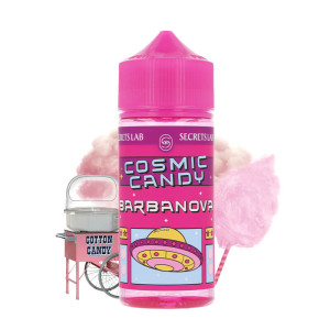 Le e-liquide Barbanova 50ml Cosmic Candy de Secret's Lab en 0mg