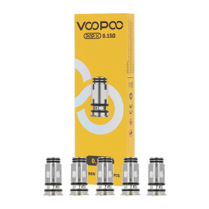 Résistances PnP X V2 (x5) Voopoo en 0.15Ω