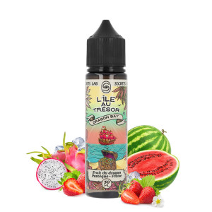 Le e-liquide Dragon Bay L'île Au Trésor de Secret's Lab en 50ml