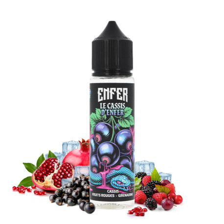 Le e-liquide Le Cassis d'Enfer de Vape47 en 50ml