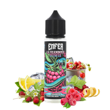 Le e-liquide La Framboise d'Enfer par Vape47 en 50ml