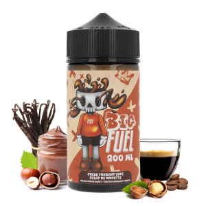 Le e-liquide Coeur Fondant Café Éclat de Noisette Big Fuel de Maison Fuel en 200ml