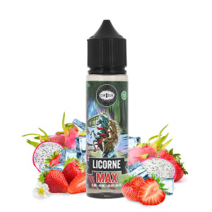 Le e-liquide Licorne Max !! de chez Curieux en 50ml
