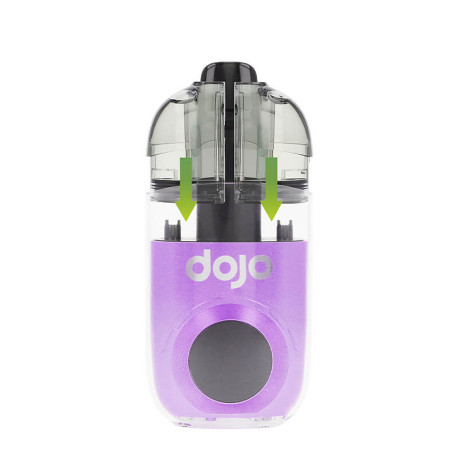 Les cartouches de la puff Dojo Blast 40K Fruit du Dragon par Vaporesso