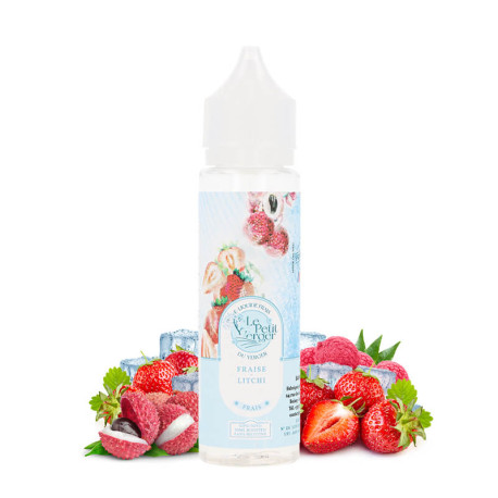 Le e-liquide Fraise Litchi Frais Le Petit Verger par Savourea en 50ml