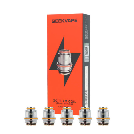 Le lot de 5 résistances Z Series XM Boost de Geek Vape en 0.15ohm