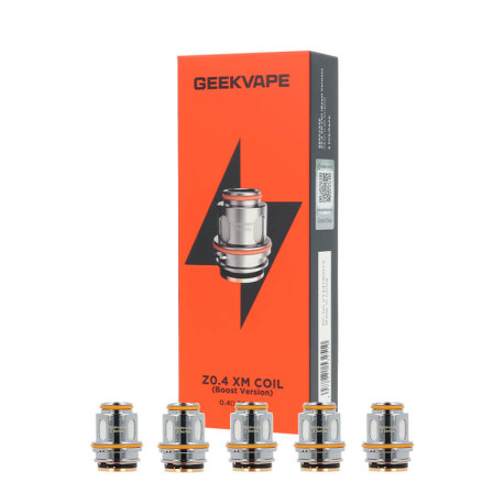 Le lot de 5 résistances Z Series XM Boost de Geek Vape en 0.4ohm