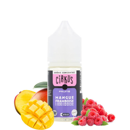 Concentré Mangue Framboise Cirkus VDLV en 30ml