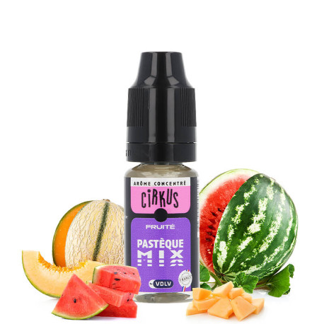 Le concentré Pastèque Mix Cirkus par VDLV en 10ml