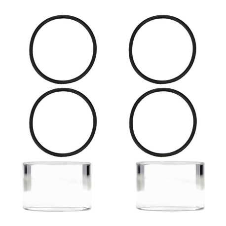 Le contenu de la boîte du pyrex 11ml pour Aromamizer Plus V4 RDTA par Steam Crave