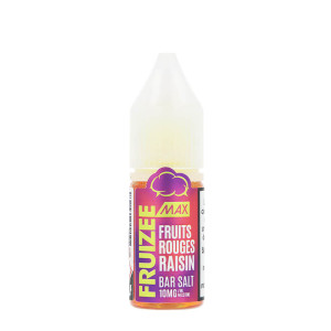 Le e-liquide Fruits Rouges Raisin Bar Salt Fruizee Max de Eliquid France en 10ml